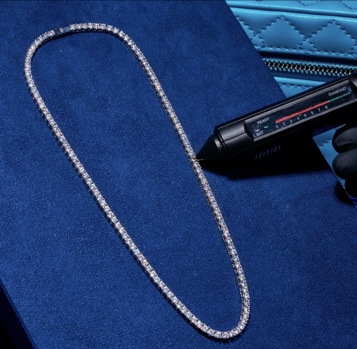 3MM Moissanite Tennis Chain