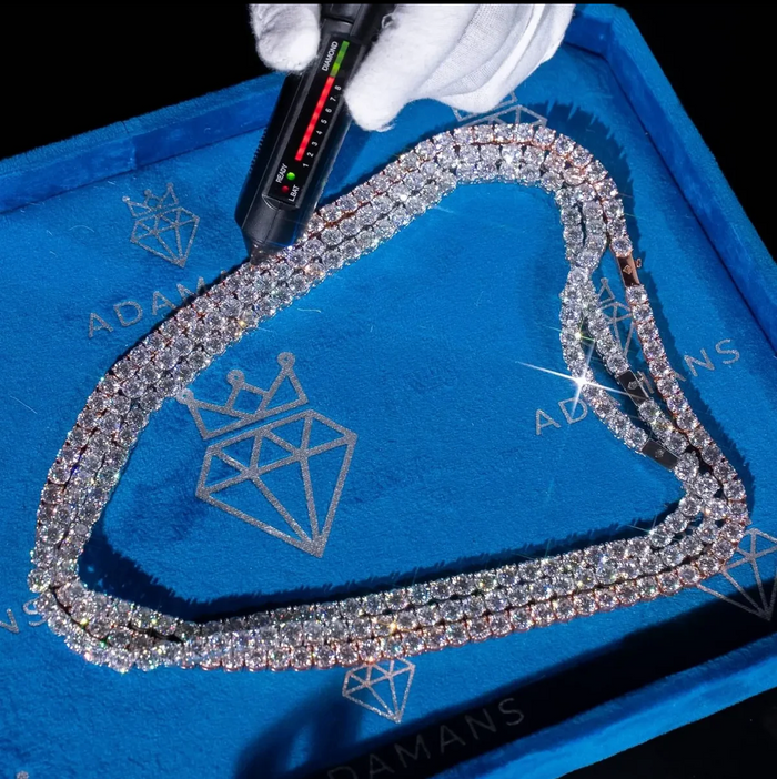 5MM Moissanite Tennis chain