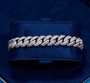 8MM Moissanite Cuban Link Bracelet
