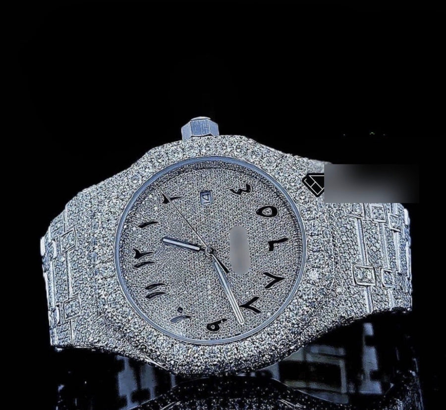 AP Royal oak Filly iced out with Arabic Numerals