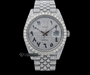 Rolex Datejust Diamond Paved Fully iced out Arabic numerals